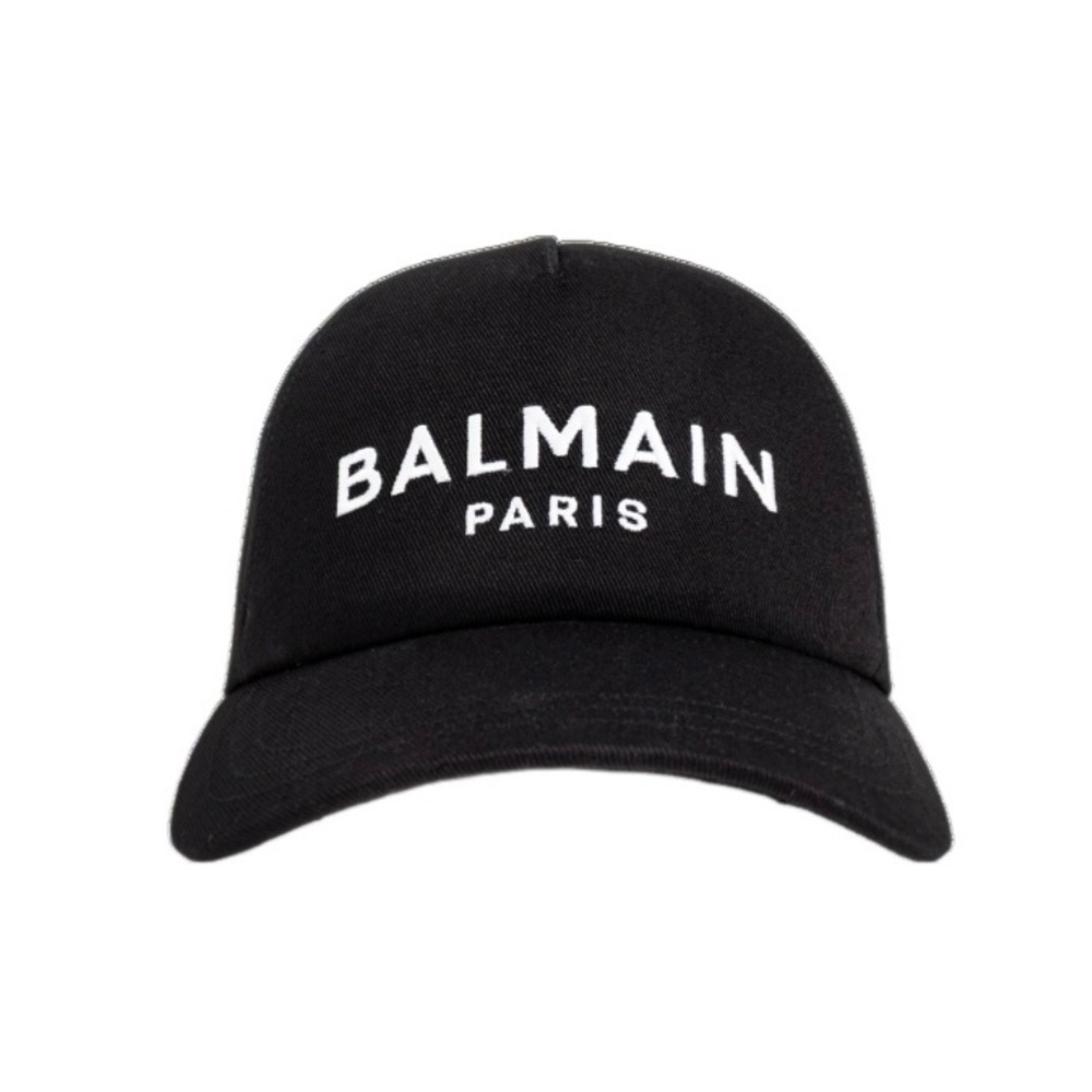 Balmain Logo Embroidered Baseball Cap